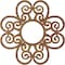 Ekena Millwork Cohen Wood Fretwork Pierced Ceiling Medallion, Walnut, 38"OD x 13"ID x 3/8"T CMWP38X38X0375COWA - alternate 5